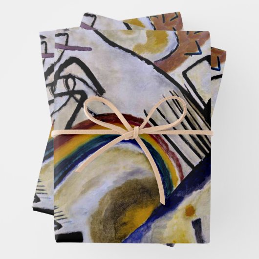 Kandinsky - Kosaken Geschenkpapier Set (Beispiel)