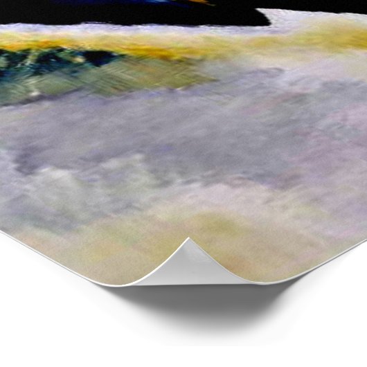 Kandinsky - Kosaken Poster (Ecke)