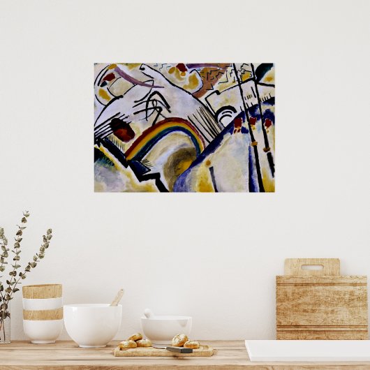 Kandinsky - Kosaken Poster (Küche)