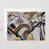 Kandinsky - Kosaken Postkarte (Vorne/Hinten)