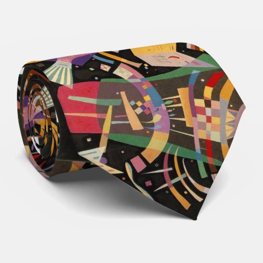 Kandinsky Krawatte (Gerollt)