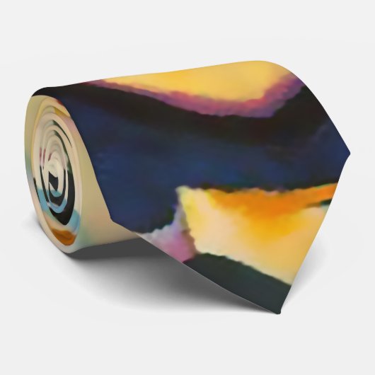 Kandinsky Krawatte (Gerollt)