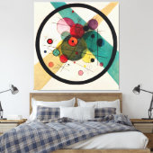 KANDINSKY - KREISE - 1923 - Bauhaus - Leinwanddruck (Insitu (Schlafzimmer))