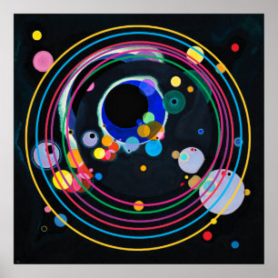 Kandinsky Kreise Poster