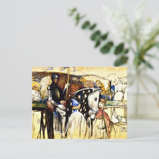 Kandinsky - Krieger Postkarte (Stehend Vorderseite)