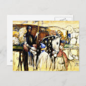 Kandinsky - Krieger Postkarte (Vorne/Hinten)