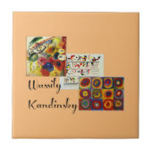 Kandinsky-Kunstsammlung Fliese (Vorderseite)