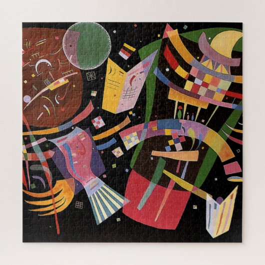 Kandinsky-Kunstwerk, Komposition X, Puzzle (Vertikal)