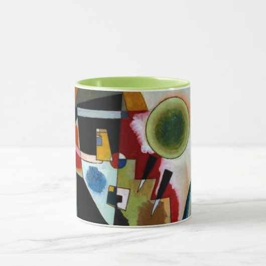 Kandinsky-Kunstwerk, Swinging, Tasse (Zentrum)