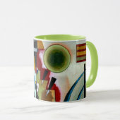 Kandinsky-Kunstwerk, Swinging, Tasse (VorderseiteRechts)