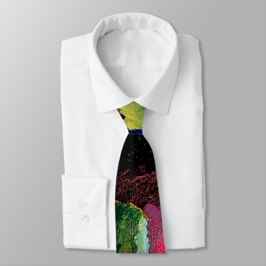 Kandinsky - Landschaft mit Fabrikschornstein Krawatte (Gebunden)