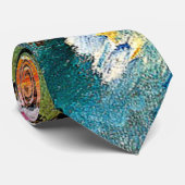 Kandinsky - Landschaft mit Fabrikschornstein Krawatte (Gerollt)