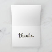 Kandinsky - Landschaft mit Regen Dankeskarte (Innenseite)