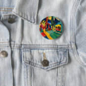 Kandinsky Landschaft mit zwei Poplars Button (Beispiel)