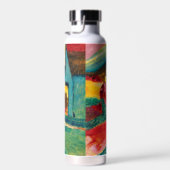Kandinsky Landschaft mit zwei Poplars Trinkflasche (Rechts)