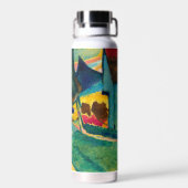 Kandinsky Landschaft mit zwei Poplars Trinkflasche (Rückseite)
