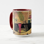 Kandinsky - launenhaft tasse (Vorderseite Links)