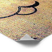 Kandinsky - Launisch, berühmtes Gemälde, Poster (Ecke)