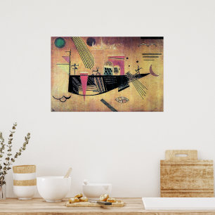 Kandinsky - Launisch, berühmtes Gemälde, Poster