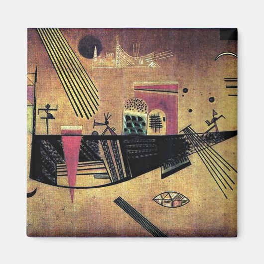 Kandinsky - Launisch Magnet (Vorne)