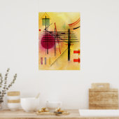 Kandinsky - Lebendig Poster (Küche)