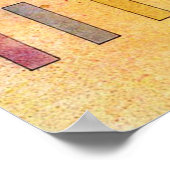 Kandinsky - Lebhaft Poster (Ecke)