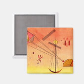 Kandinsky - Leichtbau, berühmte Malerei, Magnet (Vorderseite/Rückseite)