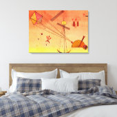 Kandinsky - leichte Befestigung Leinwanddruck (Insitu (Schlafzimmer))