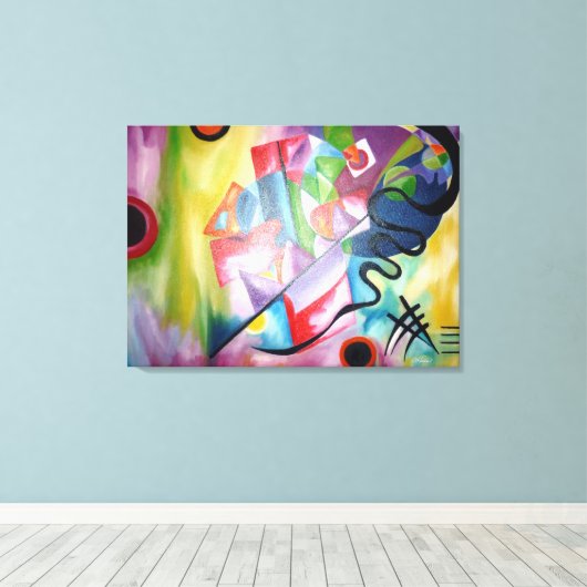 Kandinsky Leinwanddruck (Insitu (Holzboden))