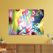 Kandinsky Leinwanddruck (Insitu (Wohnzimmer))
