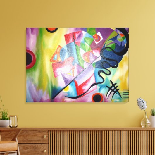 Kandinsky Leinwanddruck (Insitu (Wohnzimmer))