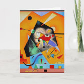 Kandinsky - leise Harmonie Karte (Vorderseite)