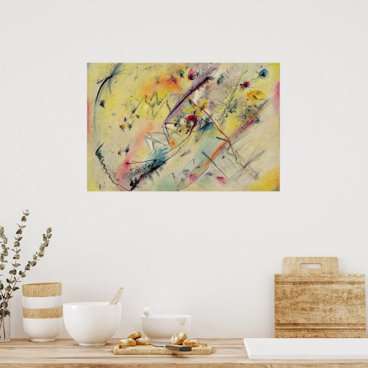 Kandinsky - Light Picture, Poster (Küche)