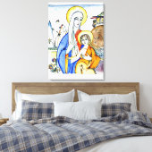 Kandinsky - Madonna und Kind, schönes Bild Leinwanddruck (Insitu (Schlafzimmer))