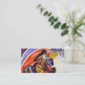 Kandinsky-Malerei Business/Visitenkarte Visitenkarte (Stehend Vorderseite)