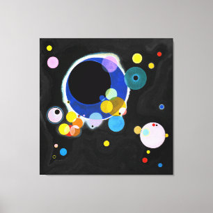 KANDINSKY - MEHRERE KREISE - 1926 - Bauhaus - Leinwanddruck