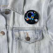 Kandinsky Mehrere Kreise Abstrakt Button (Beispiel)
