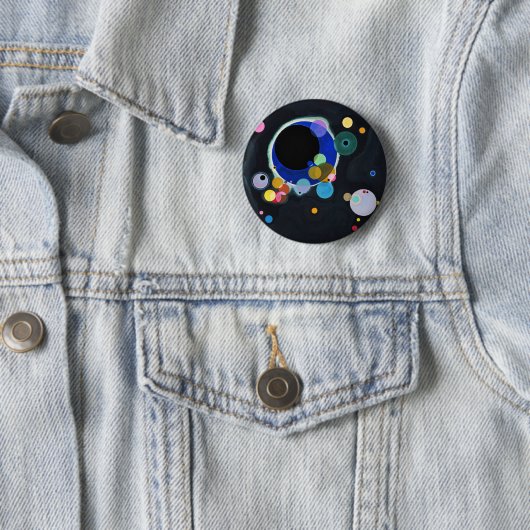 Kandinsky Mehrere Kreise Abstrakt Button (Beispiel)