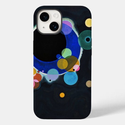 Kandinsky Mehrere Kreise Abstrakt Case-Mate iPhone Hülle (Rückseite)