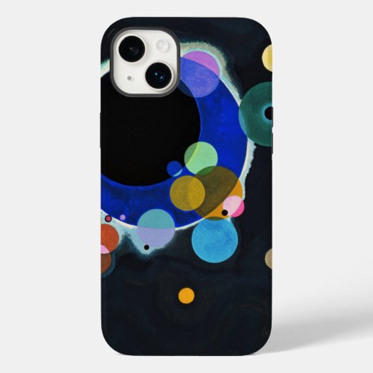 Kandinsky Mehrere Kreise Abstrakt Case-Mate iPhone Hülle (Rückseite)