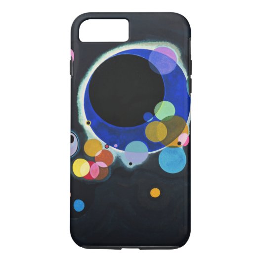 Kandinsky Mehrere Kreise Abstrakt Case-Mate iPhone Hülle (Rückseite)