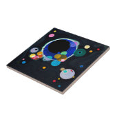 Kandinsky Mehrere Kreise Abstrakt Fliese (Seite)
