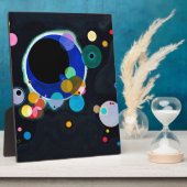 Kandinsky Mehrere Kreise Abstrakt Fotoplatte (Seite)