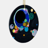 Kandinsky Mehrere Kreise Abstrakt Keramik Ornament (Rechts)