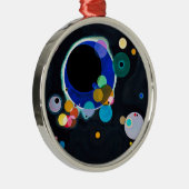 Kandinsky Mehrere Kreise Abstrakt Ornament Aus Metall (Rechts)