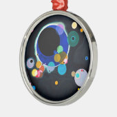 Kandinsky Mehrere Kreise Abstrakt Ornament Aus Metall (Links)