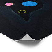 Kandinsky Mehrere Kreise Abstrakte Kunst Poster (Ecke)