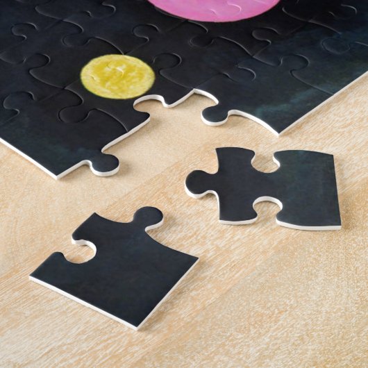 Kandinsky Mehrere Kreise Abstrakte Kunstmalerei Puzzle (Seite)