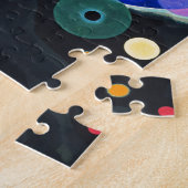 Kandinsky Mehrere Kreise Abstrakte Kunstmalerei Puzzle (Seite)