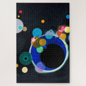 Kandinsky Mehrere Kreise Abstrakte Kunstmalerei Puzzle (Vertikal)
